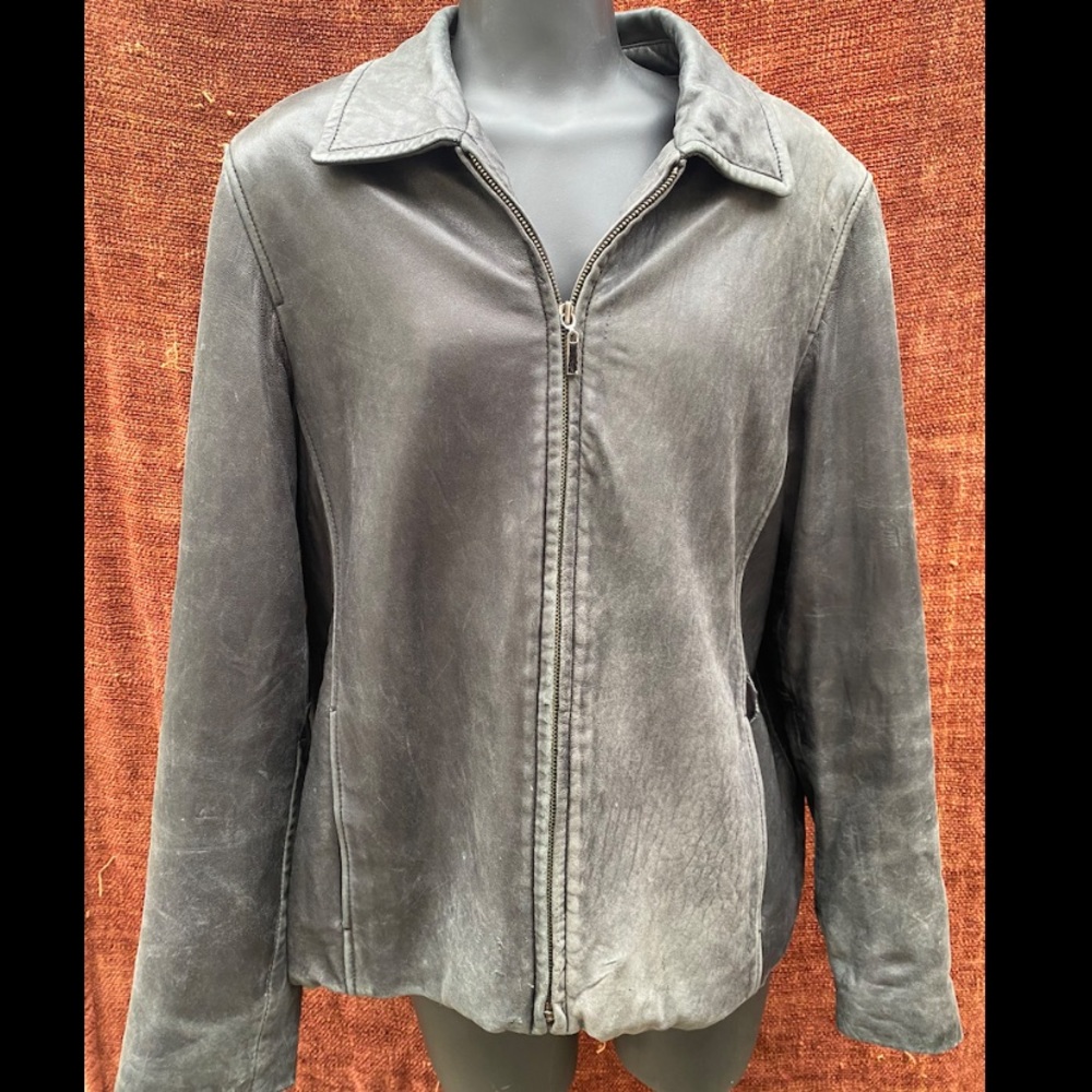 Winlit New York black leather jackets.
